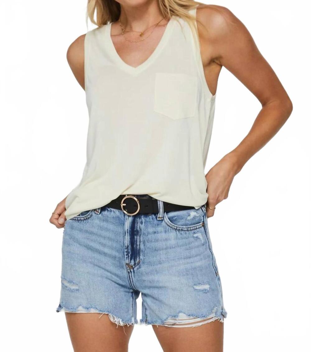 NEW ANOTHER LOVE baby esther tank top in lemon curd